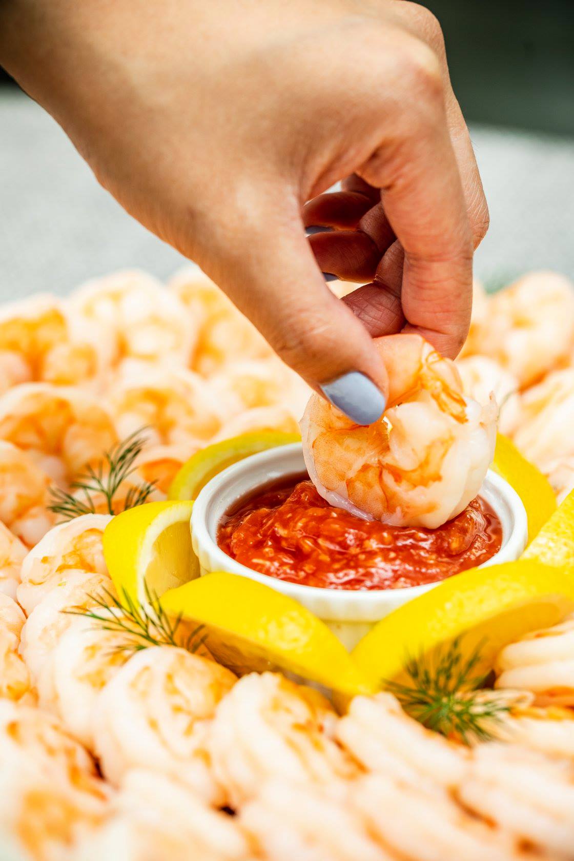 Wild-Caught Shrimp Platter